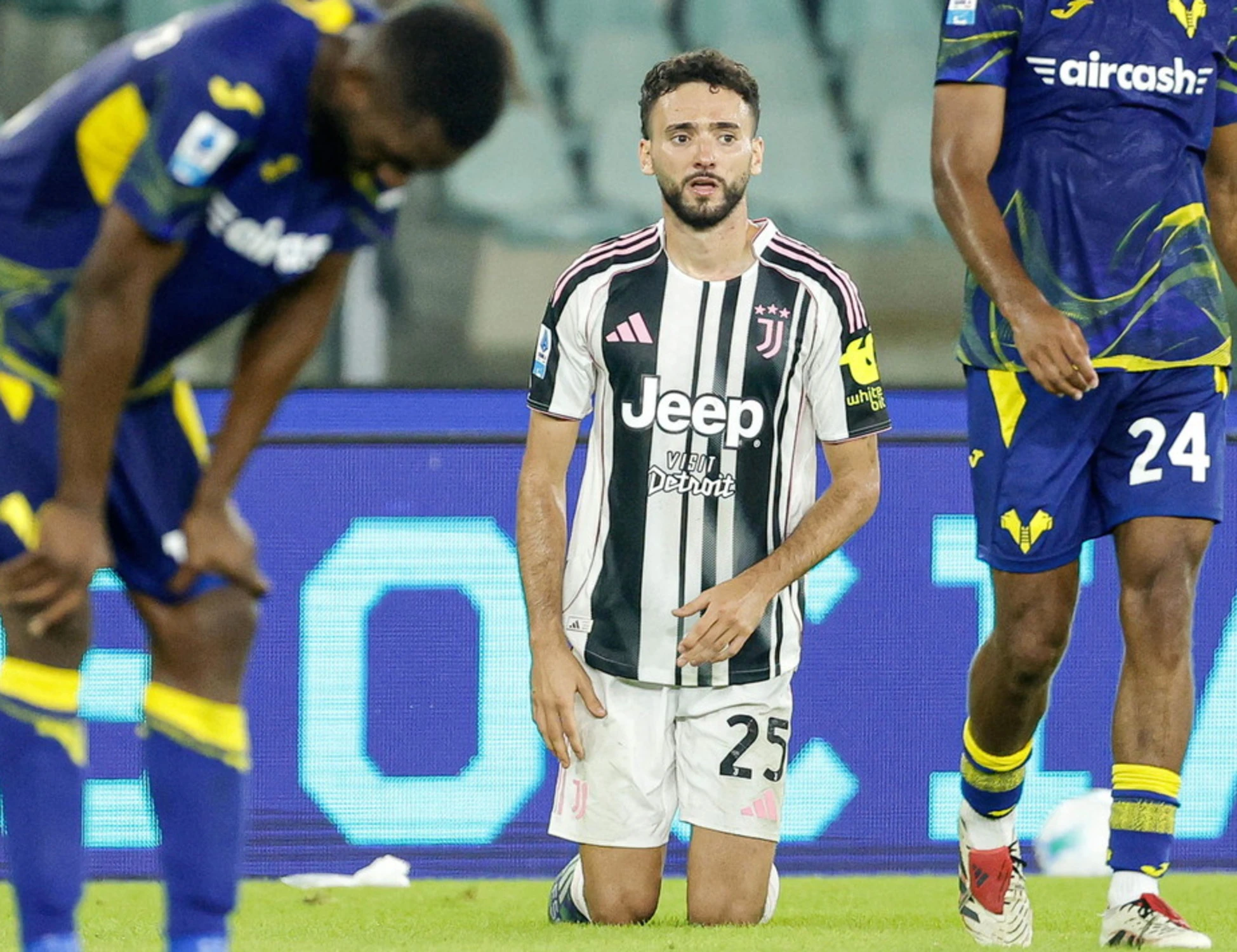 Juventus, pareggio per 1 a 1 con il Verona: in gol Conceicao e Orban
