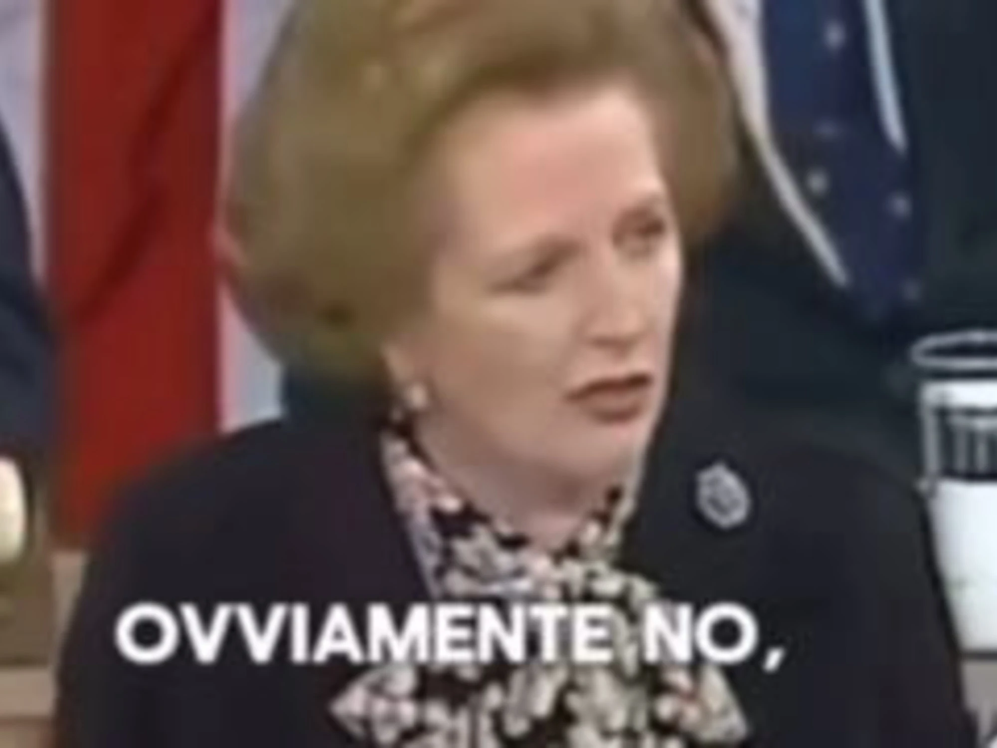 La lezione della Thatcher: "Perché è necessario possedere gli armamenti"