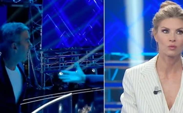 L'eredità, Martina Colombari gela Marco Liorni: "Dai, anche meno"