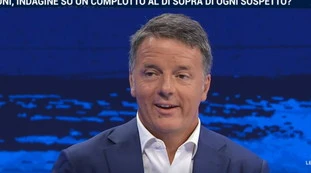 In Onda, Renzi fuori controllo: &quot;Arianna Meloni e il complotto, chiamiamo la premier al Senato&quot;