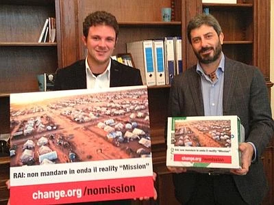 Rai, Fico: "Arrivate 98 mila firme contro 'Mission', per dire no a tv del dolore"