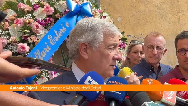 Tajani "Emma Bonino ha combattuto per un'Europa federale"