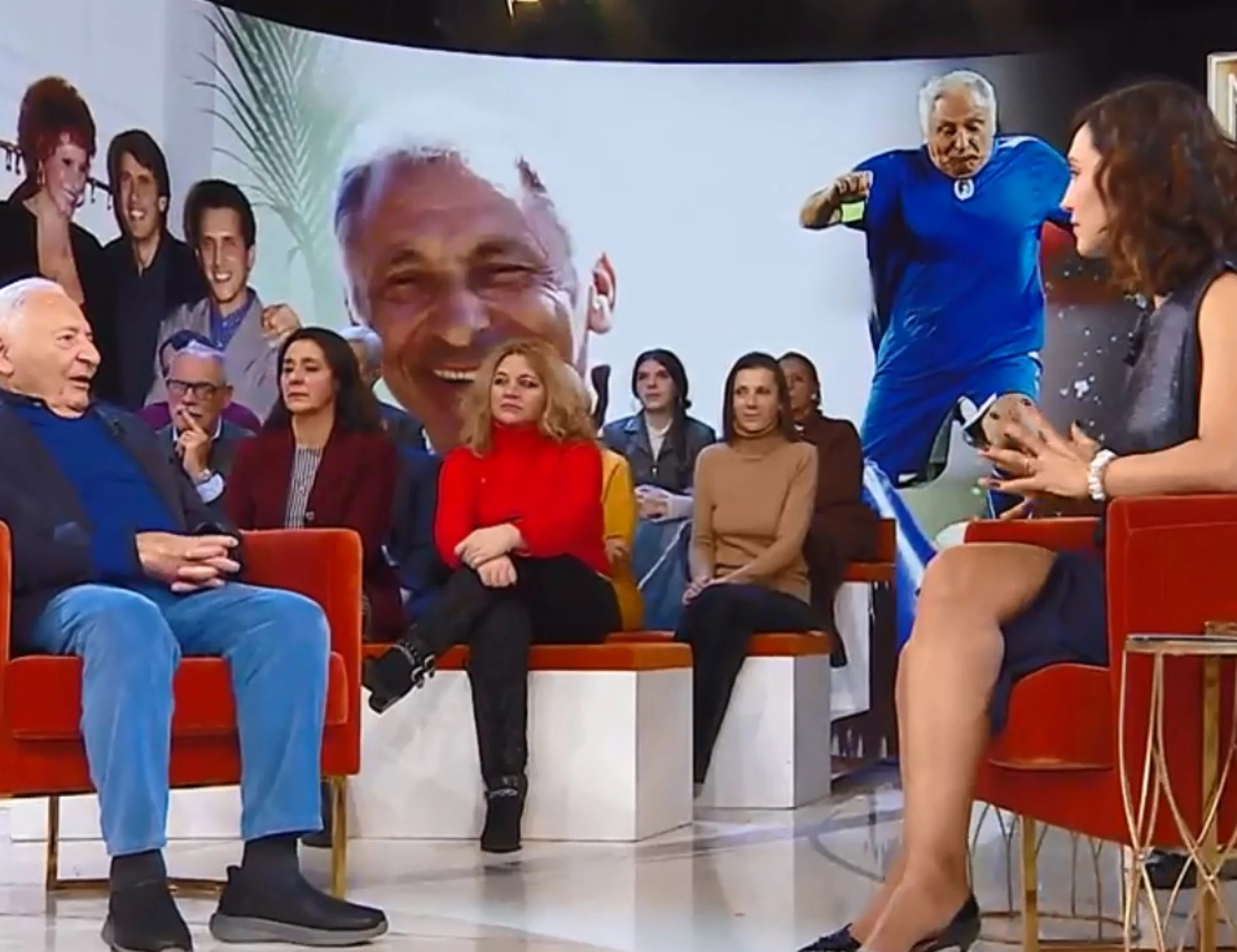 La Volta Buona, Mogol gela la Balivo: "O ti sbagli tu"