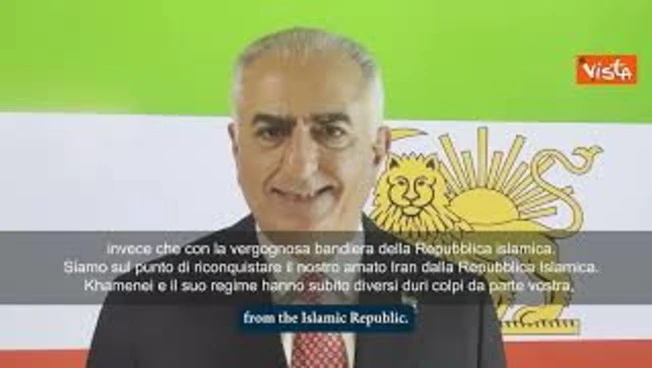Il figlio dello Scià di Persia Reza Pahlavi: Stiamo per riconquistare nostro amato Iran