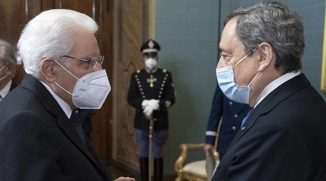 &nbsp;Mattarella e Draghi