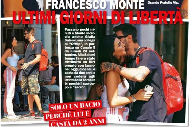 Grande Fratello Vip, grossa sorpresa in aeroporto: Francesco Monte e Giulia Salemi si incontrano e... Beccati