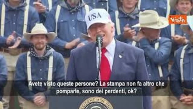 Trump: Democratici sono persone sgradevoli, il piÃ¹ grande nemico che l'America abbia