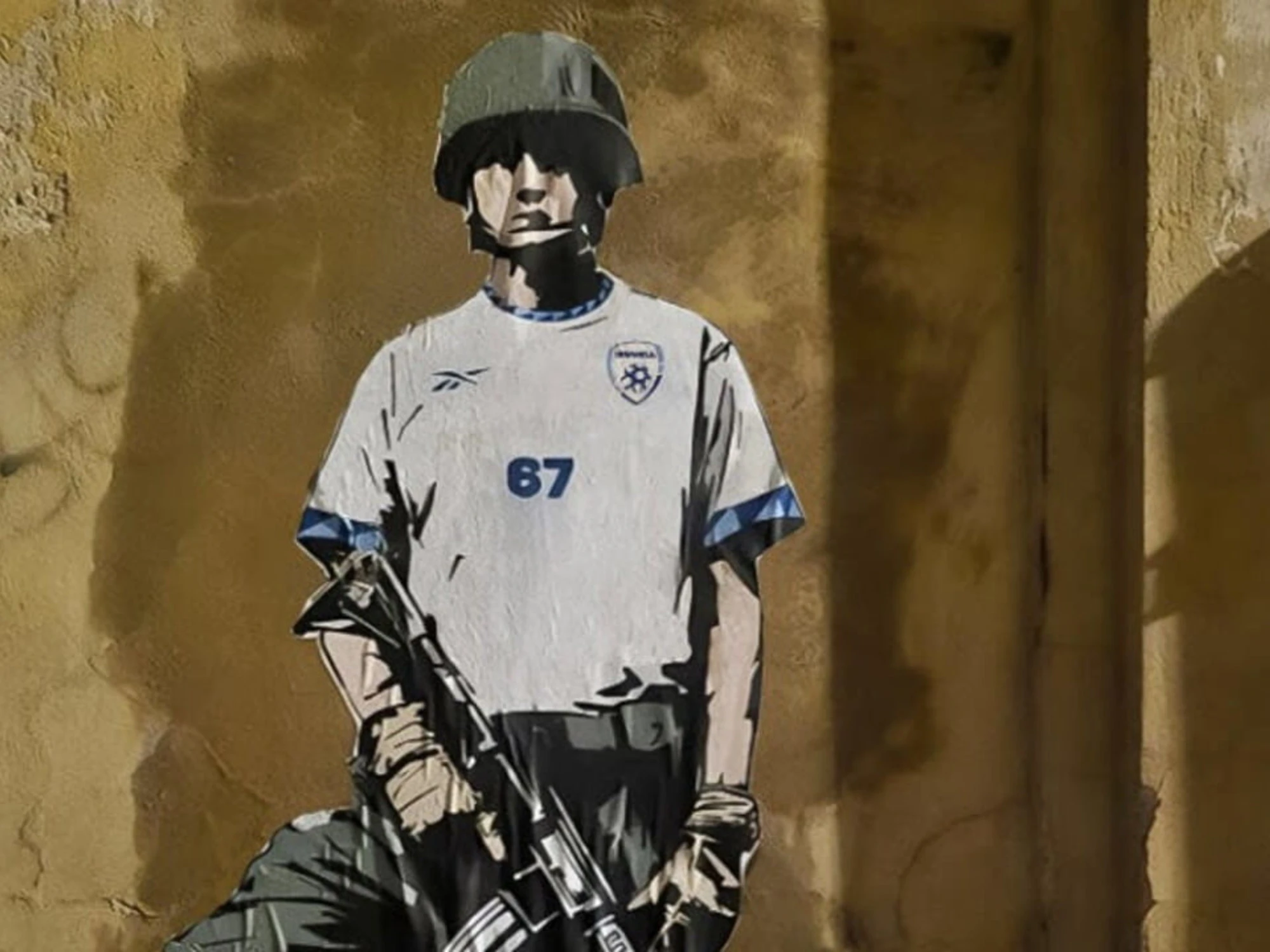 Italia-Israele, orrore vicino alla Figc: il murale dell'odio