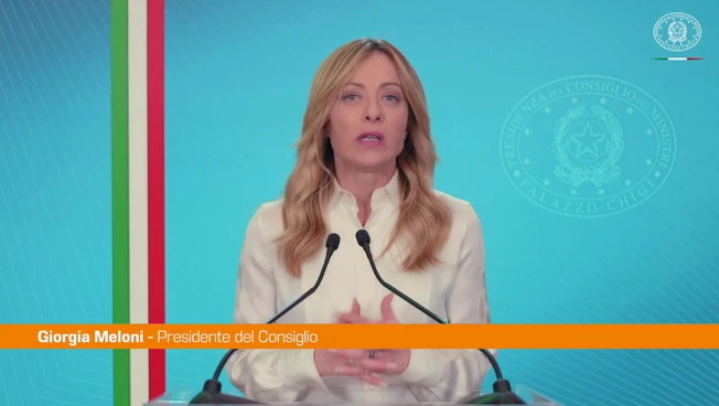 Made in Italy, Meloni "Dal Governo impegno per sostenere crescita dell'export"