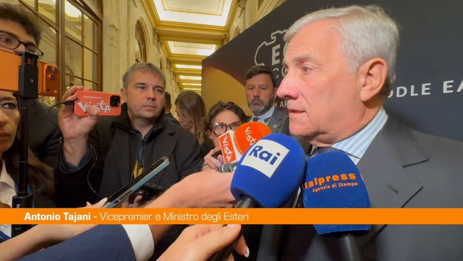 Tajani "La minaccia di attacchi di droni russi all'Italia non ha fondamento"