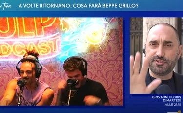L'Aria Che Tira, Fedez e Mr. Marra provocano Gubitosa e il grillino va in tilt: "Se è un cabaret..."