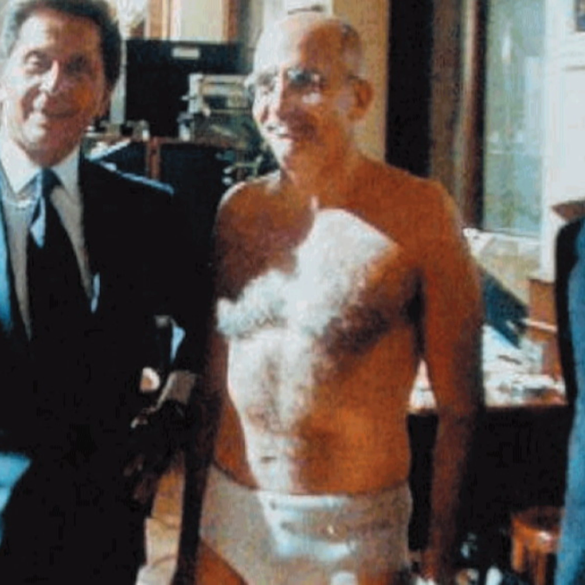 Sono rimasto in mutande per il grande Valentino