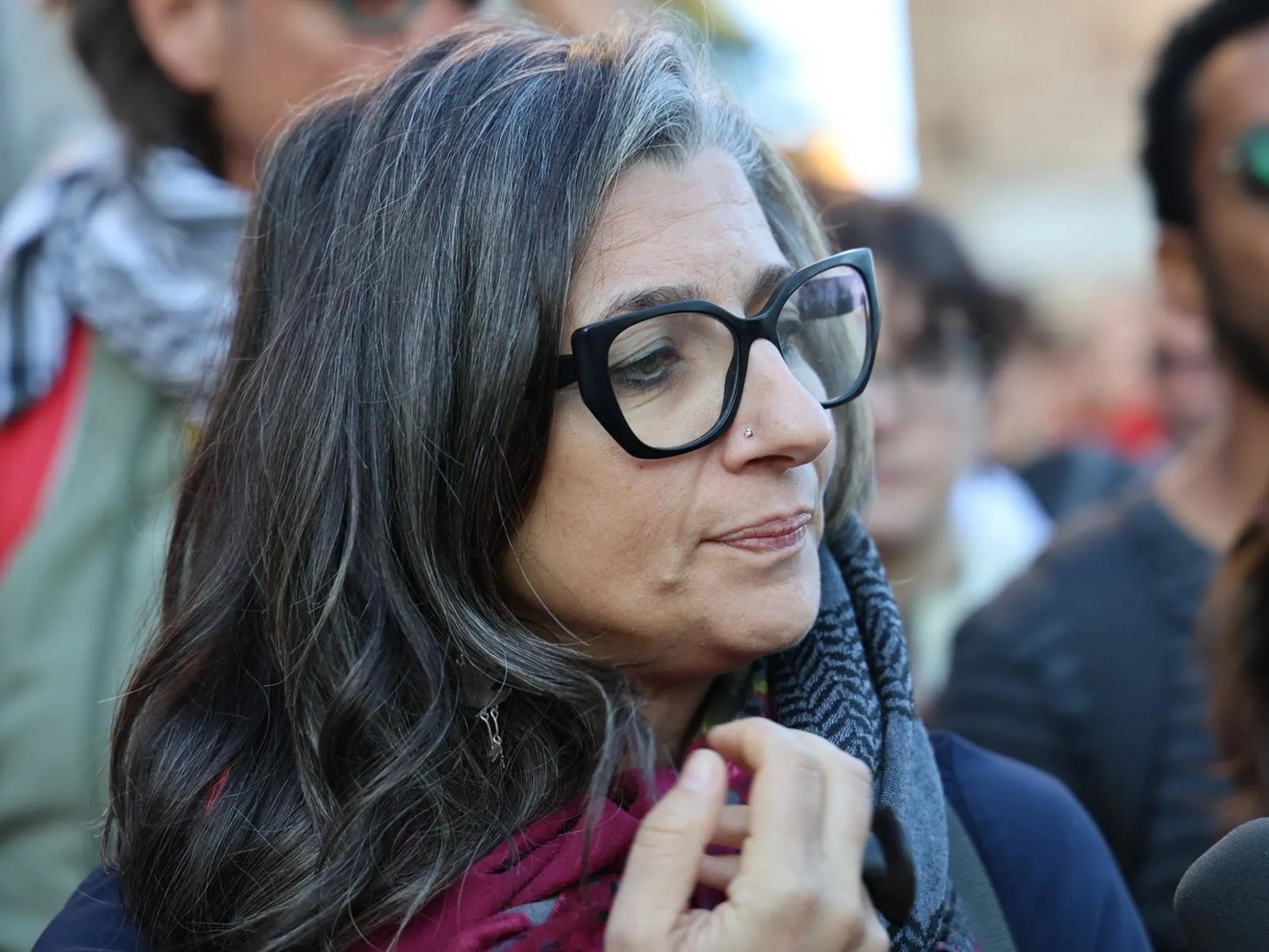 Leggi l'articolo: Circoletto rosso (contro FdI): toh, chi firma per Albanese