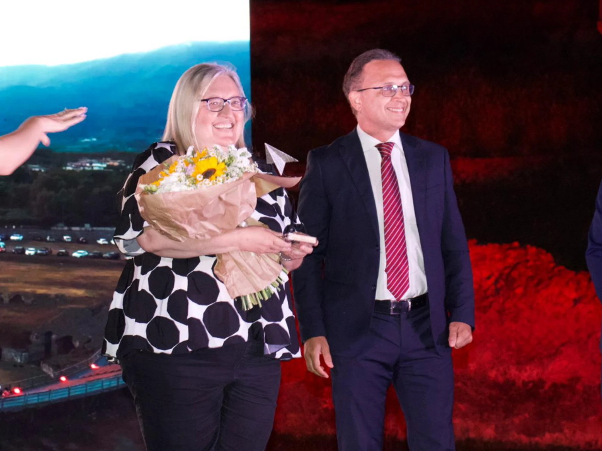 La direttrice delle News di RTL 102.5 Ivana Faccioli riceve il premio "Verba Libertatis"