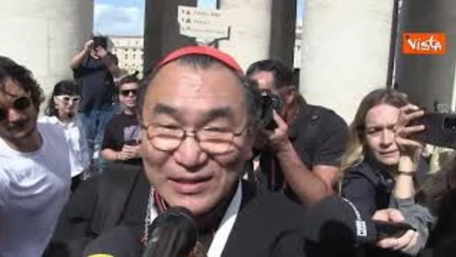 Mons. Kikuchi (arcivescovo Tokyo): "Clima amichevole, spero che il Conclave sia breve"
