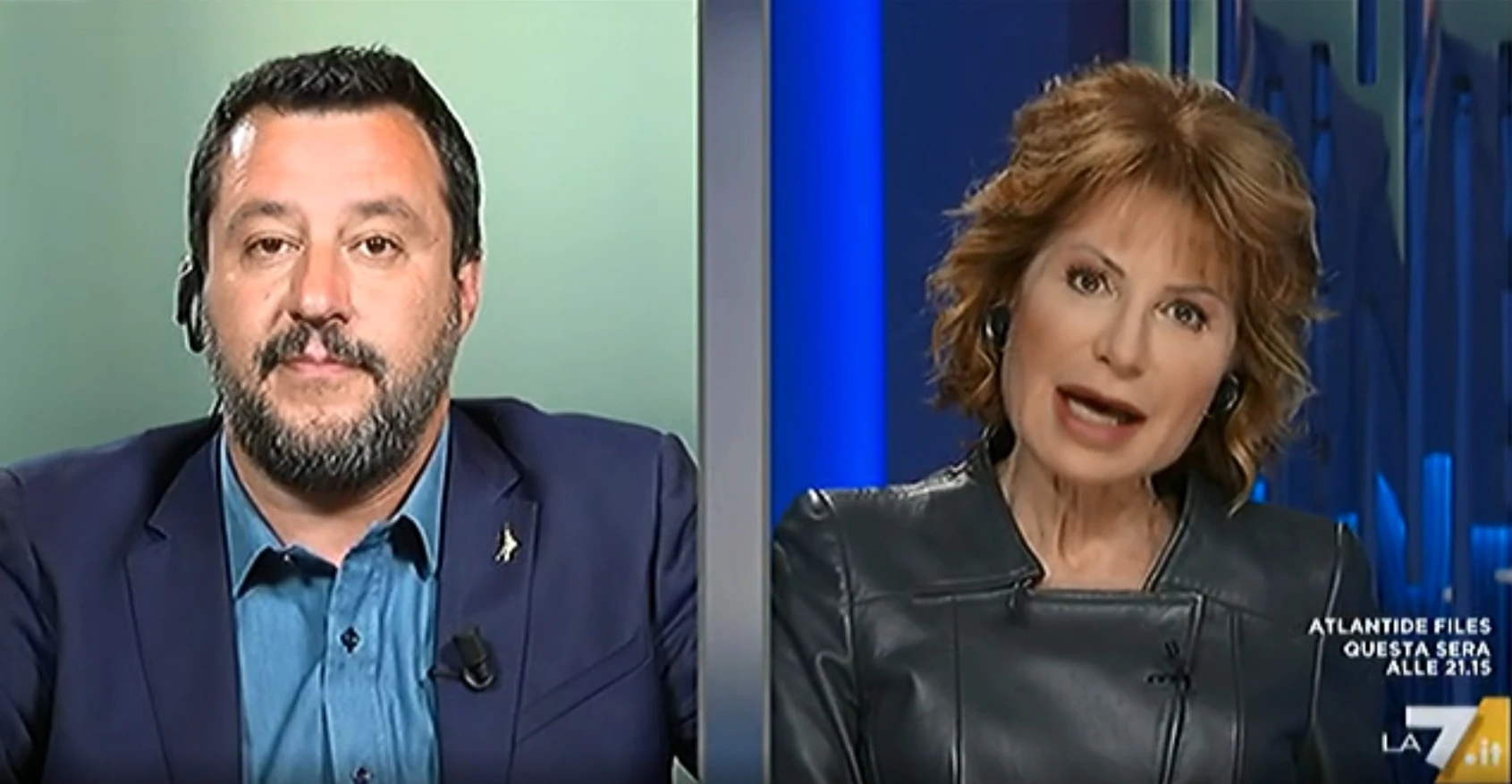 Otto e Mezzo, Lilli Gruber la spara e Matteo Salvini sbrocca: subito rissa in televisione