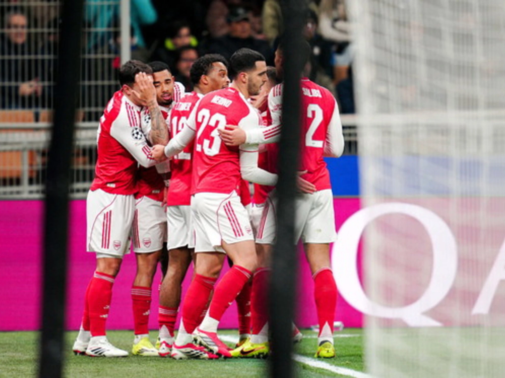 Troppo Arsenal per l'Inter, per i nerazzurri gli ottavi sono un miraggio