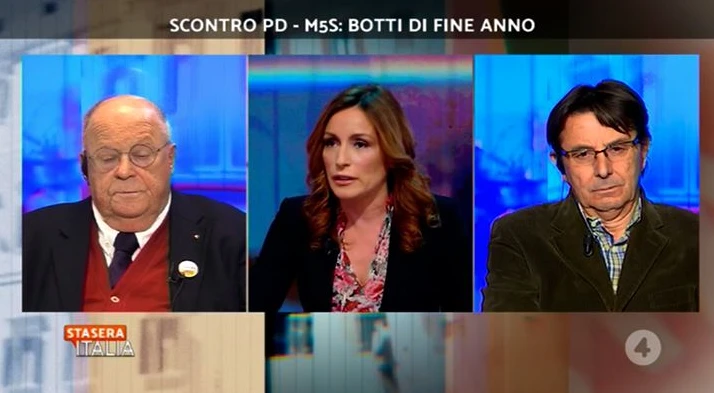 Lucia Borgonzoni, scontro con Cazzola in diretta a Stasera Italia: "Mi ha dato del cavallo, ho risposto bene?"