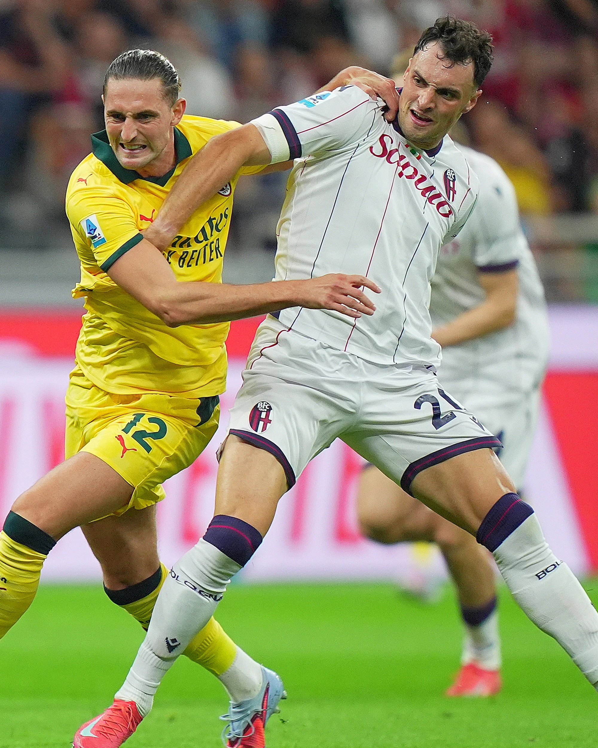 Milan, il gol di Luka Modric annienta il Bologna: Allegri espulso nel finale
