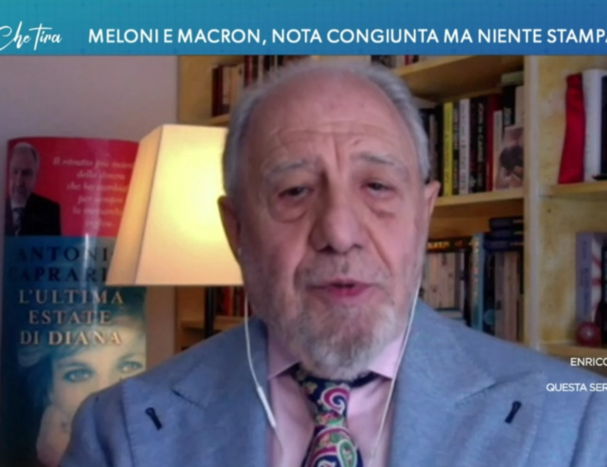 L'aria che tira, la stoccata di Antonio Caprarica: "La maionese è impazzita"