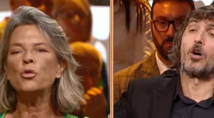 La Fusani zittita da Cruciani: "Manco 50 metri a piedi" 