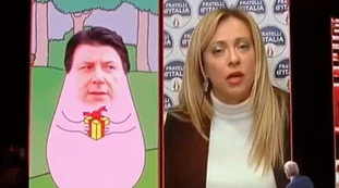 Fuori dal coro, Giorgia Meloni sfida Conte: "Sono così convinti della fiducia? Allora si vada a votare"
