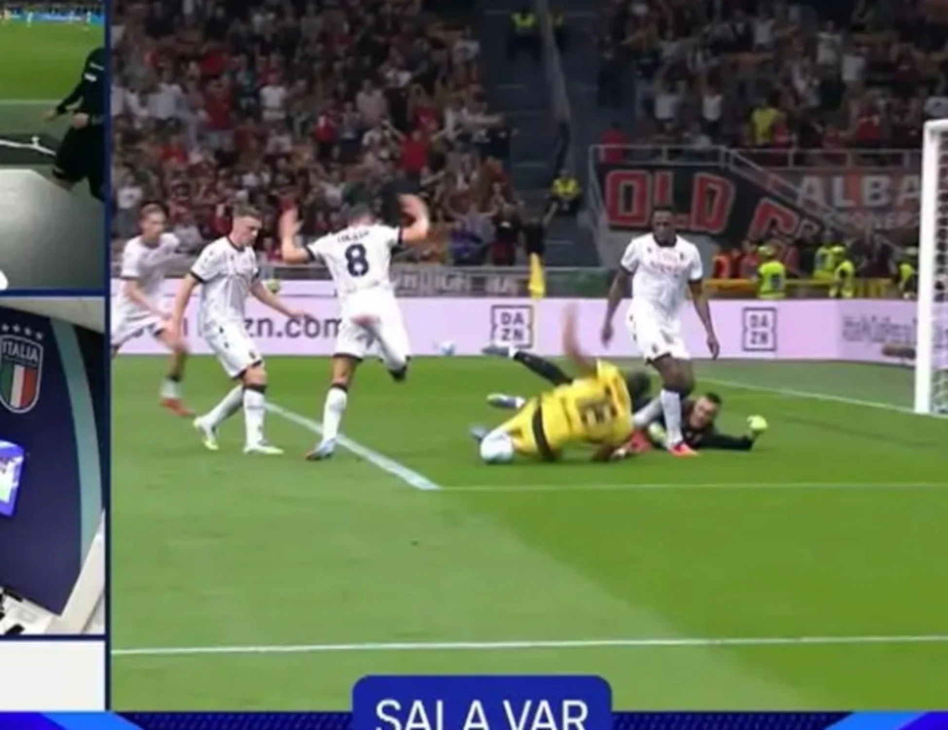 Milan-Bologna, l'audio del Var: rigore annullato, come nasce il disastro