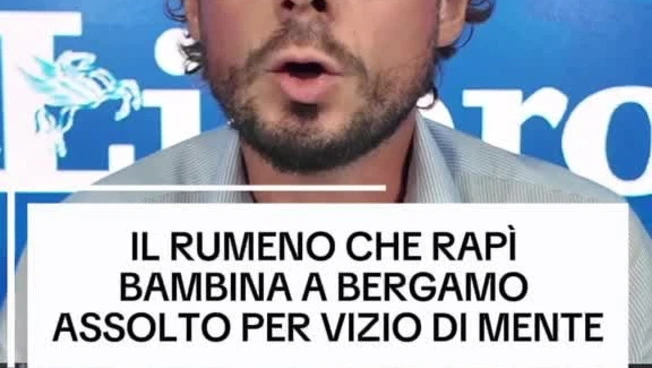 Il rumeno che rapì la bambina a Bergamo assolto per vizio di mente