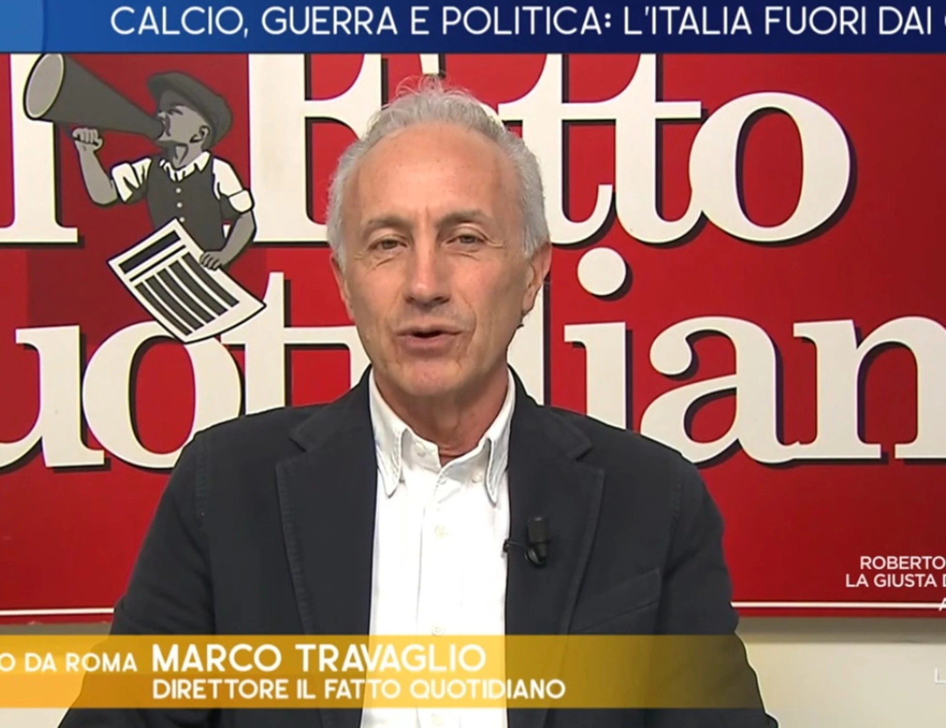 Bosnia-Italia, Marco Travaglio gode per il disastro azzurro: "Almeno questa volta..." 