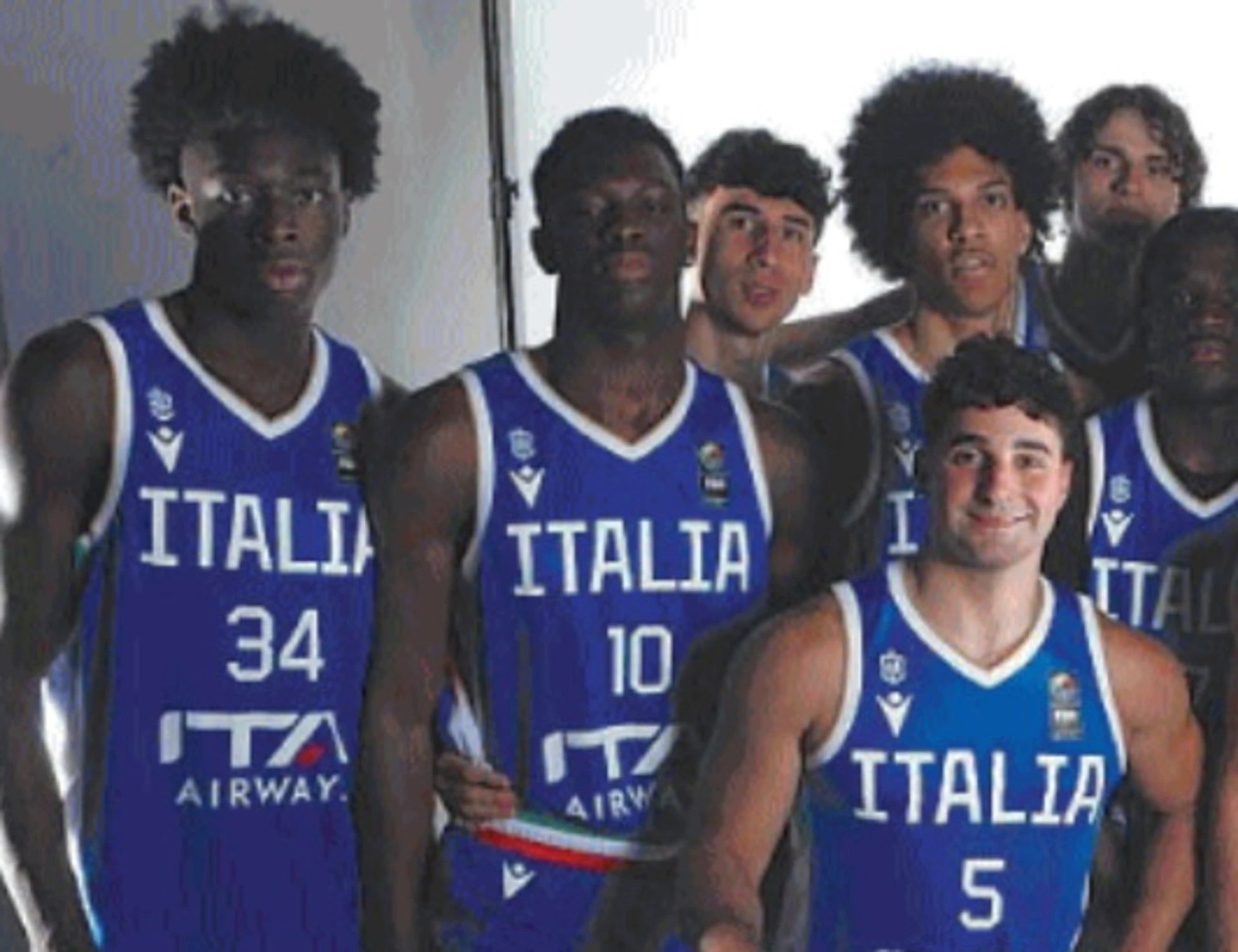 Gli azzurrini del basket campioni senza Ius soli