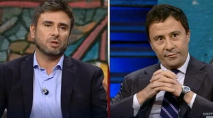 DiMartedì, Di Battista contro Bocchino: "8mila morti", "Li hai contati tu?"