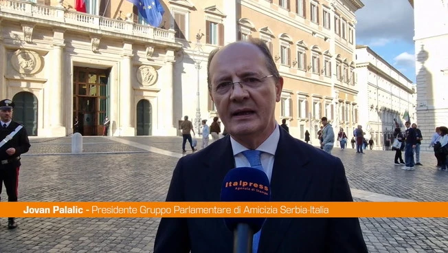 Ue, Palalic "Dall'Italia pieno sostegno all'adesione della Serbia"