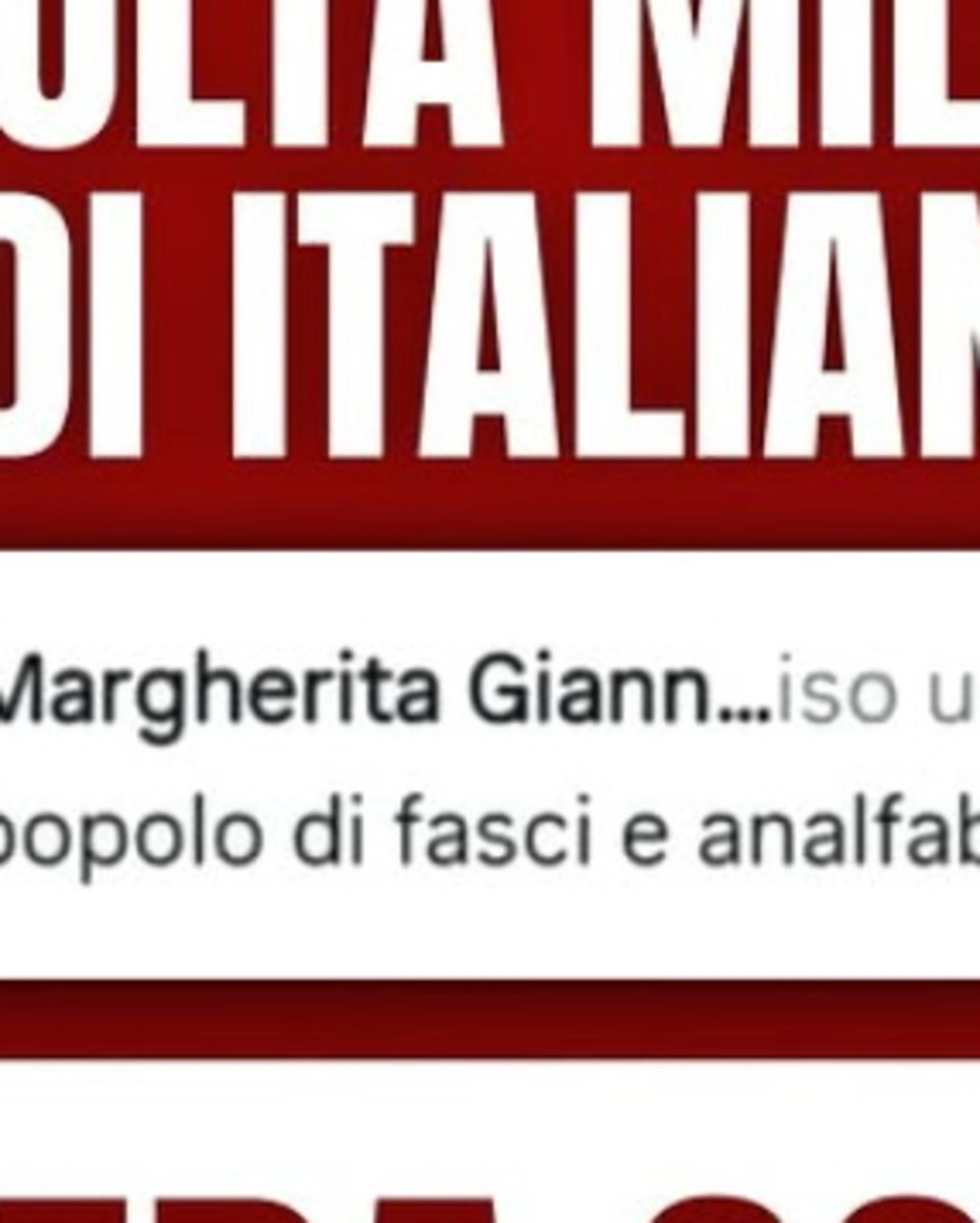 Pd, la consigliera di Certaldo insulta gli italiani: "Analfabeti e fasci"