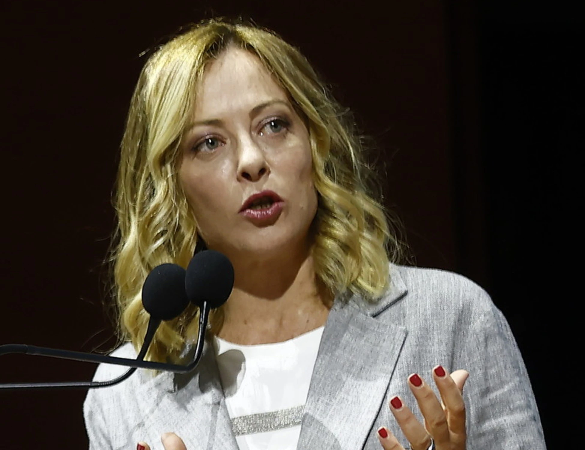 Giorgia Meloni alla festa di Libero lancia le nuove sfide: tasse, lavoro e voto