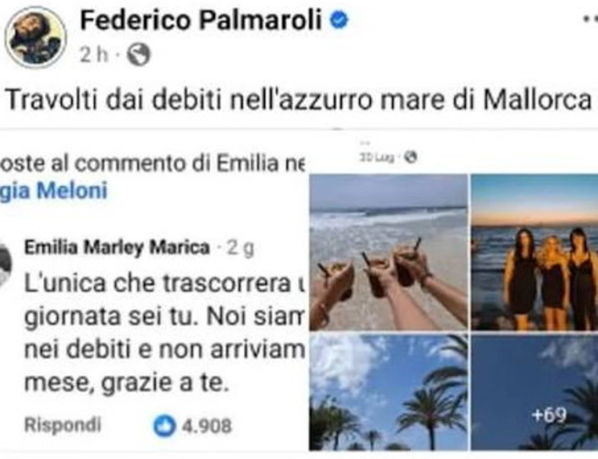 Osho smaschera l'influencer anti-Meloni