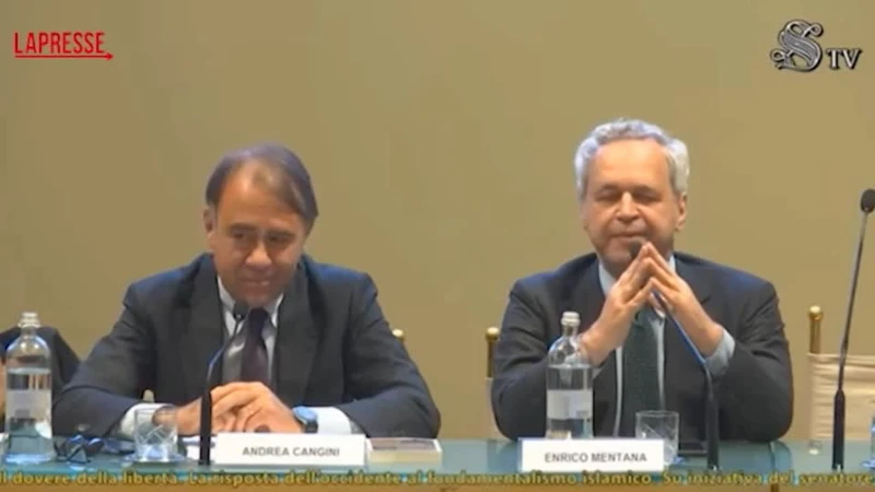 Flotilla, clamoroso scontro tra Mentana e Nirenstein al Senato
