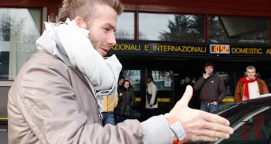 David Beckham torna a Milano