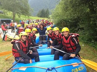 'Modi Rudi', Garcia porta la Roma a fare rafting: ''Serve a fare gruppo''
