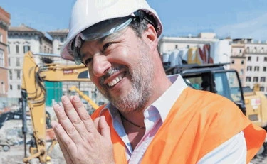 Matteo Salvini: "Il Ponte come il Mose. Dicevano che era inutile, hanno cambiato idea"