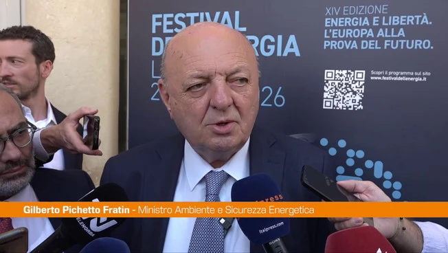Pichetto "Tranquilli sulle scorte di gas e petrolio per l'autunno-inverno"