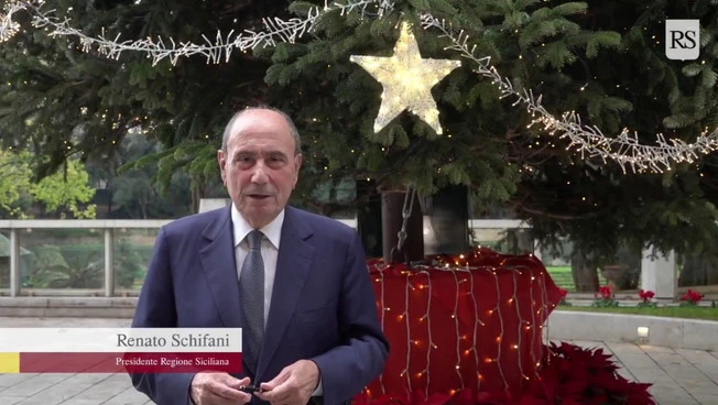 Gli auguri di Schifani per il 2026 "La Sicilia cresce"
