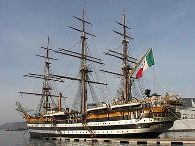 La nave scuola 'Amerigo Vespucci' ambasciatrice della sostenibilità italiana
