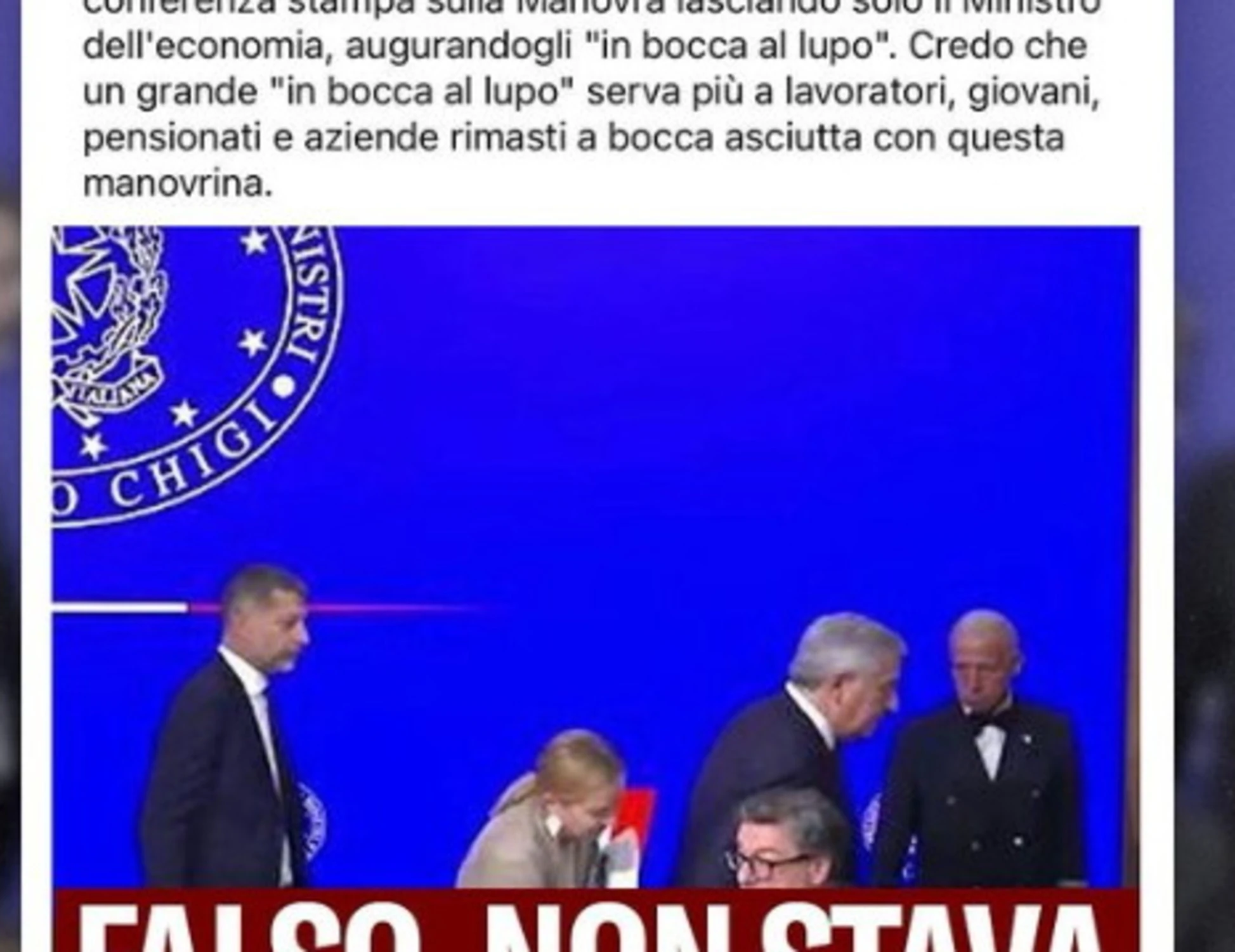 Leggi l'articolo: &quot;Meloni scappa&quot;, ma era ai funerali dei carabinieri