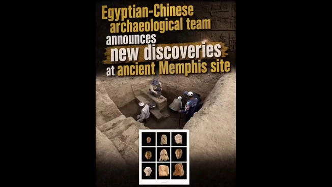 Cina-Egitto, squadra archeologica annuncia nuove scoperte nell'antica Menfi