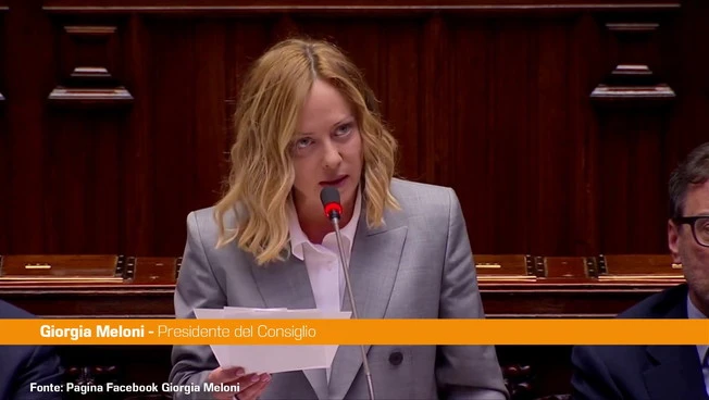 Difesa, Meloni "La libertà ha un costo, Italia ed Europa non autonomi"