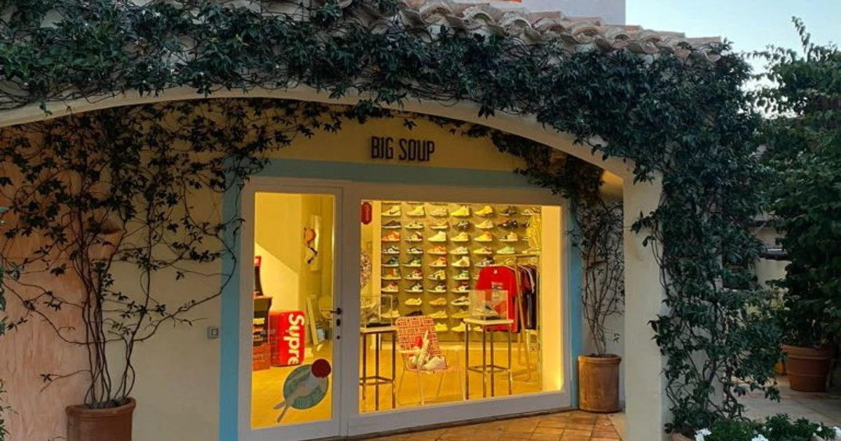 Big Soup, scarpe e design: il primo temporary resell store a Porto Cervo