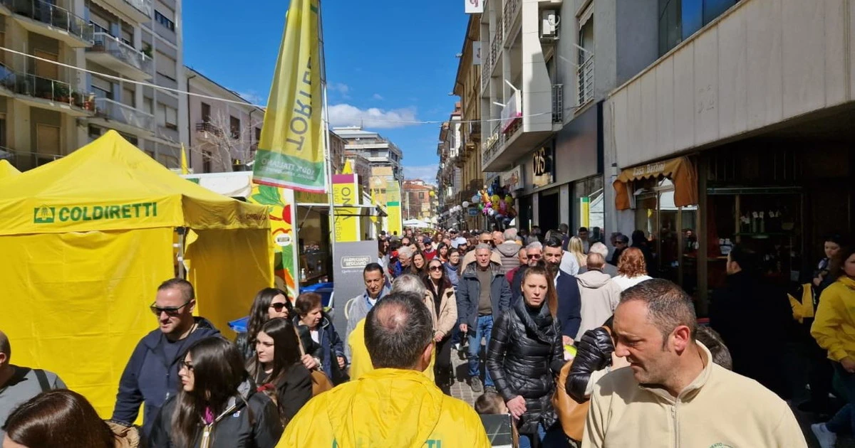 Villaggio Coldiretti a Cosenza: grande successo di pubblico