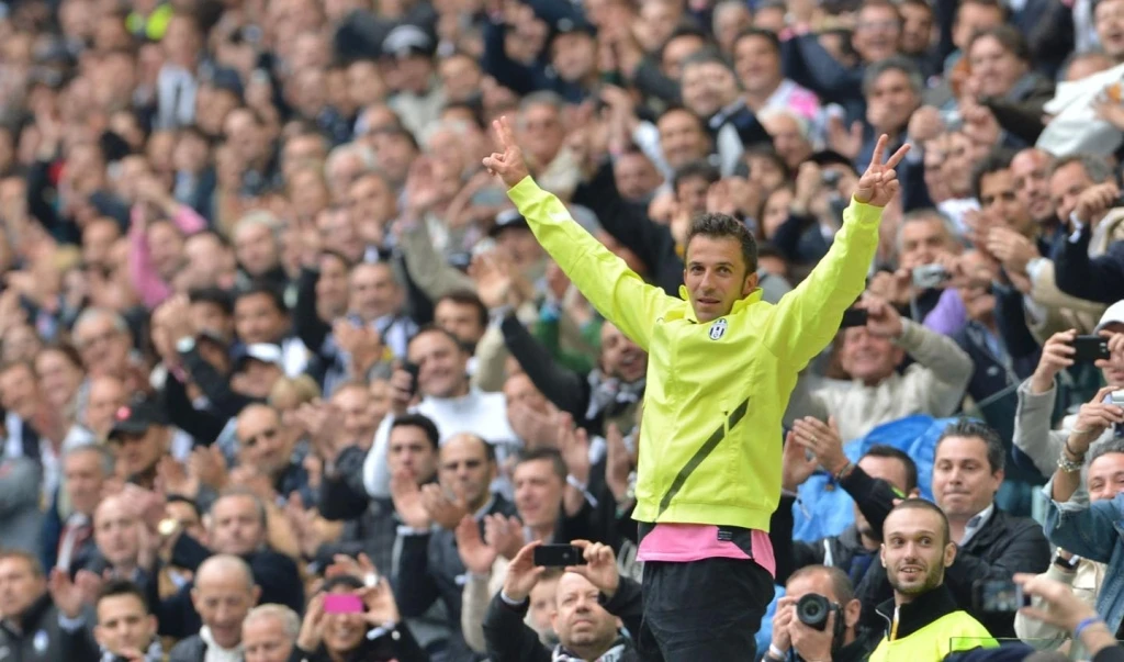 Alessandro Del Piero, ultima partita Juventus Stadium