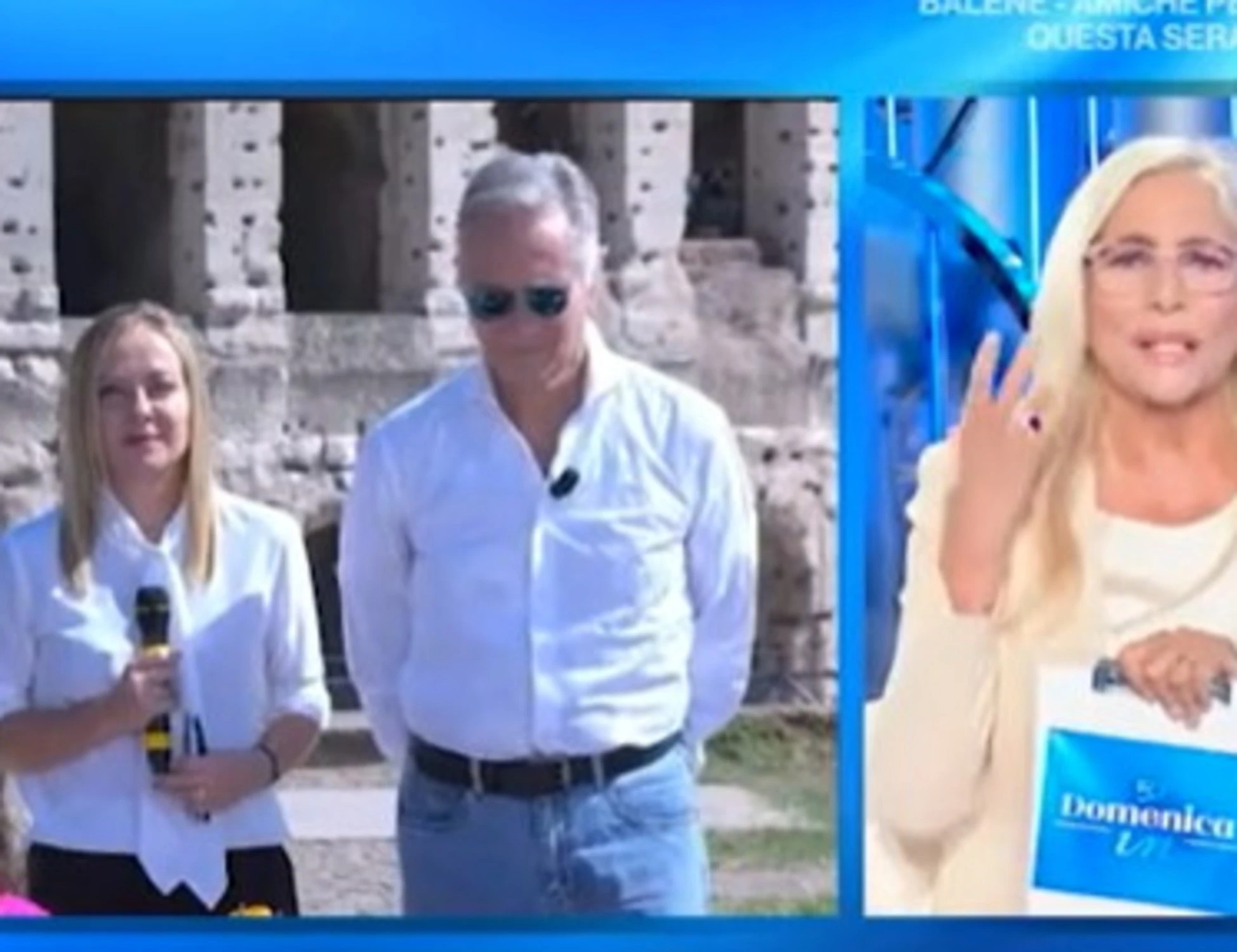 Repubblica oltre il ridicolo: lo sconcertante titolo su Meloni a "Domenica In"