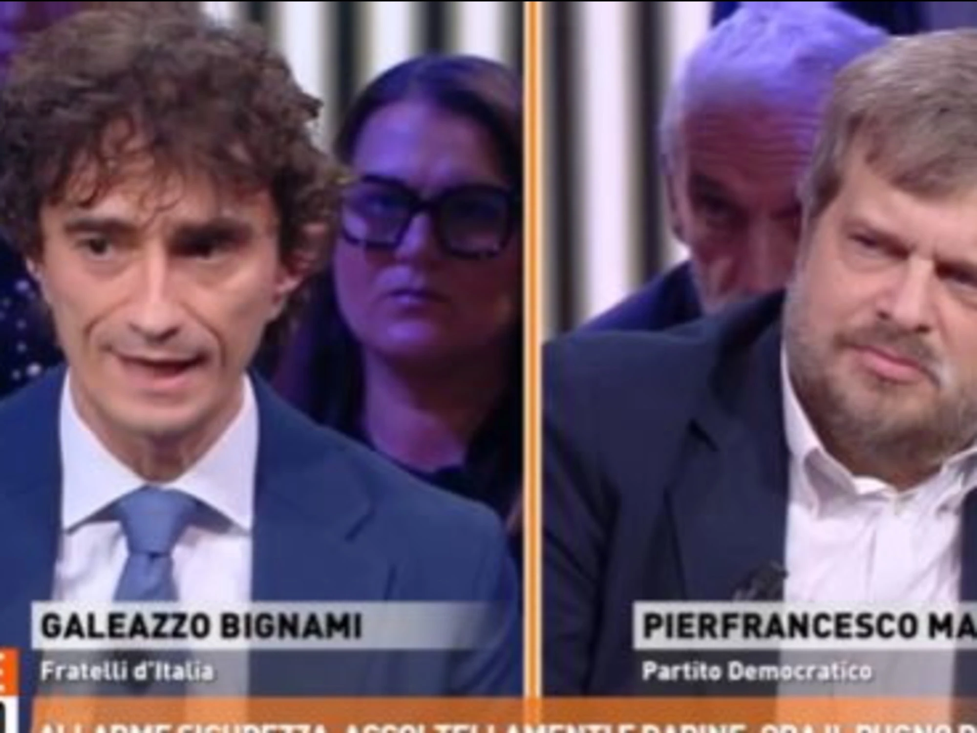 Dritto e Rovescio, Bignami spiana Majorino: "Ci ripagano con gli stupri"